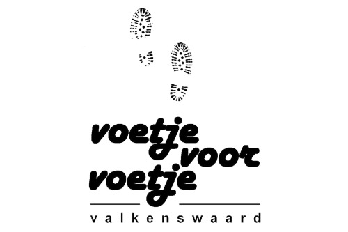 Voetje voor voetje Valkenswaard (logo)